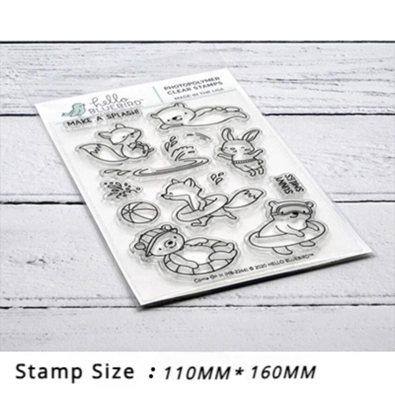 Happy Vacation Theme Dies & Stamps Set
