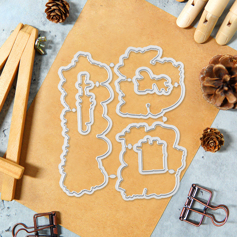 Christmas Birds Dies & Stamps Set