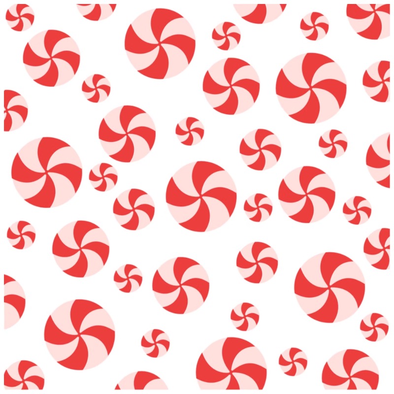 Christmas Candy DIY Painting Hollow Stencil