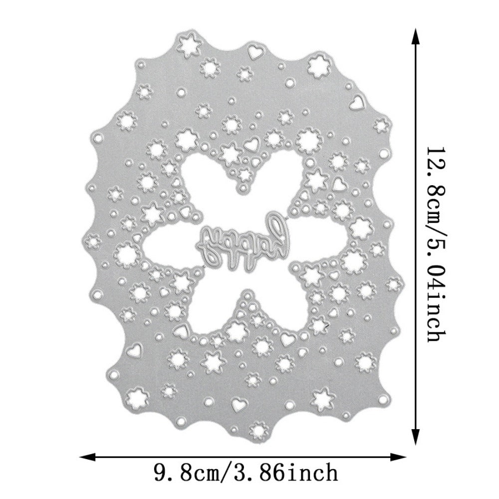 Flowers Background Board Cutting Dies