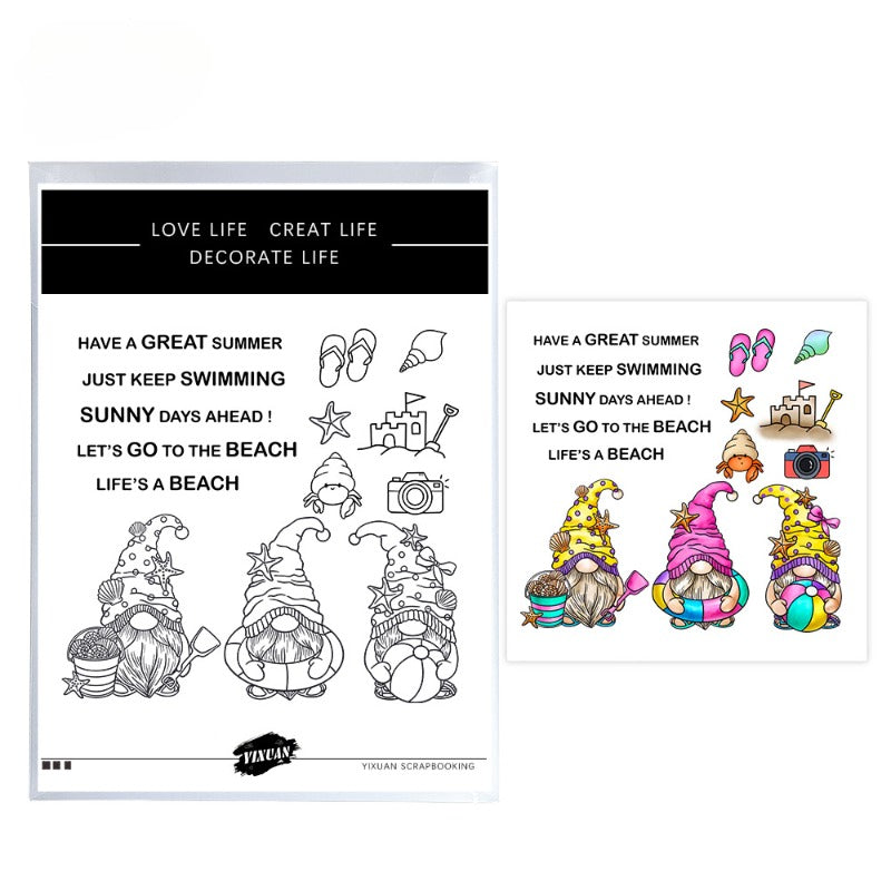 Vacation Gnomes Dies & Stamps Set