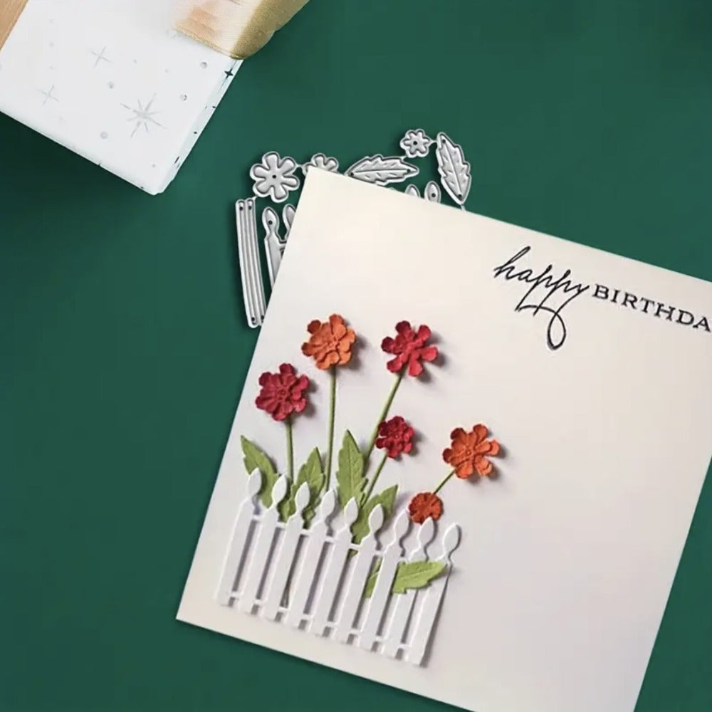Fence Flowers Metal Cutting Dies
