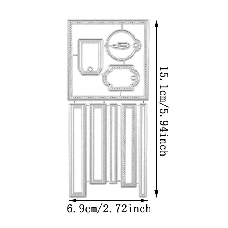 Gift Box Set Metal Cutting Dies
