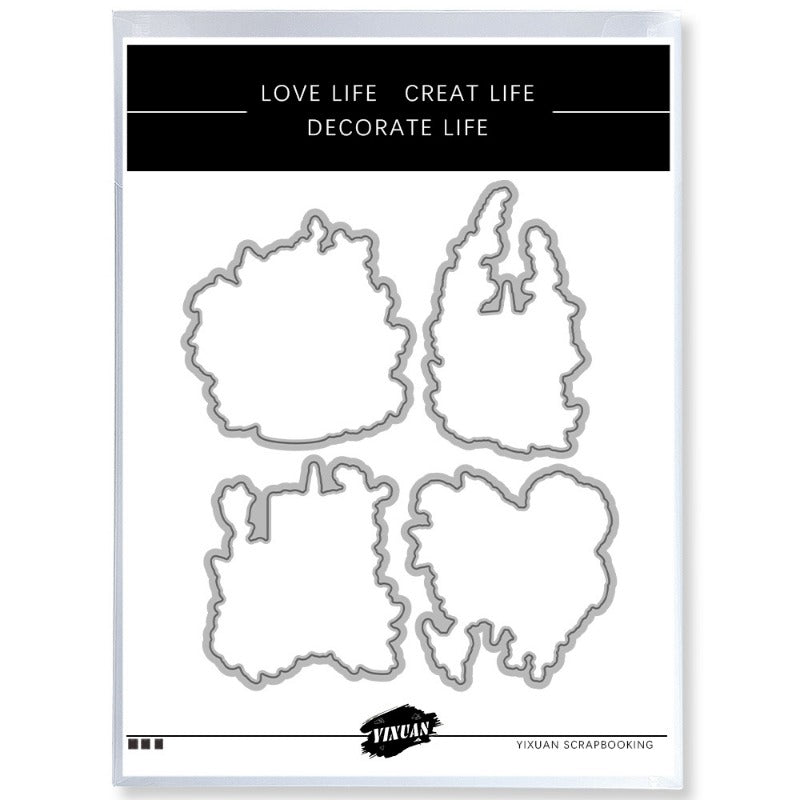 Rose Candle Dies & Stamps Set