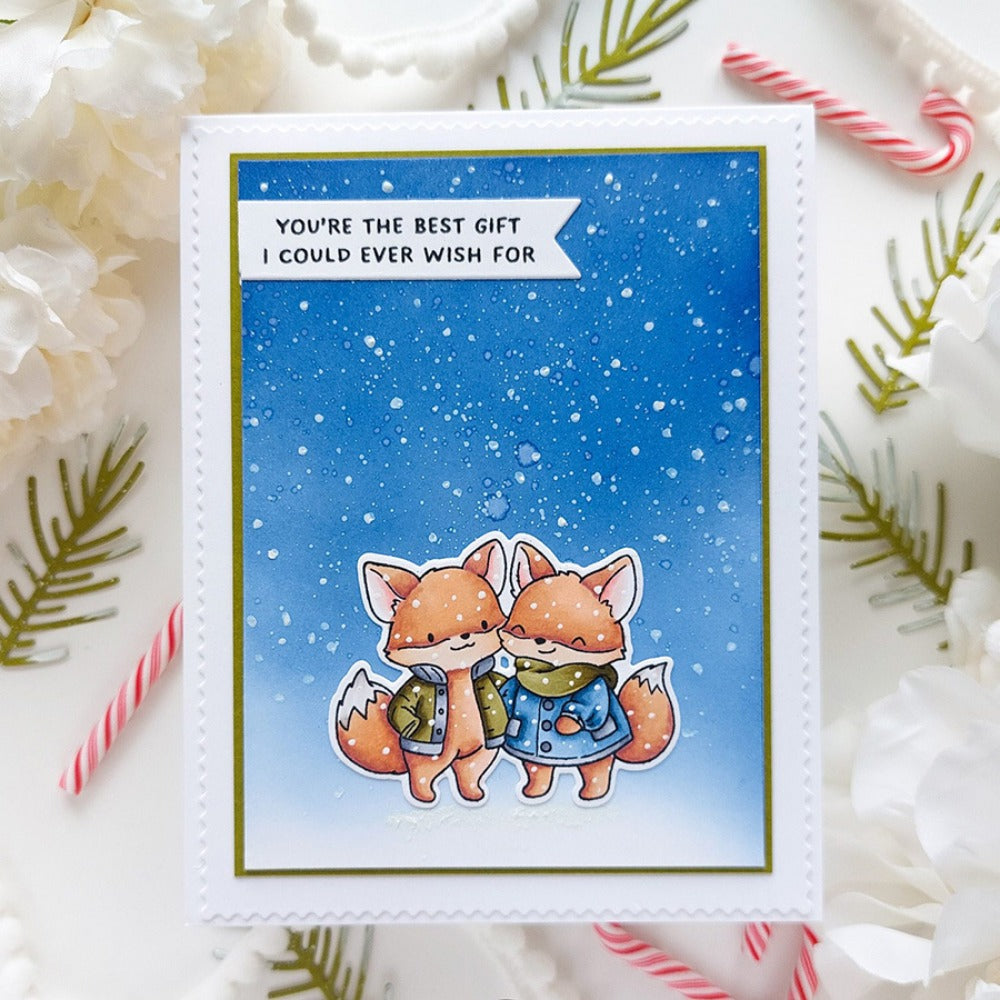 Christmas Animals Dies & Stamps Set
