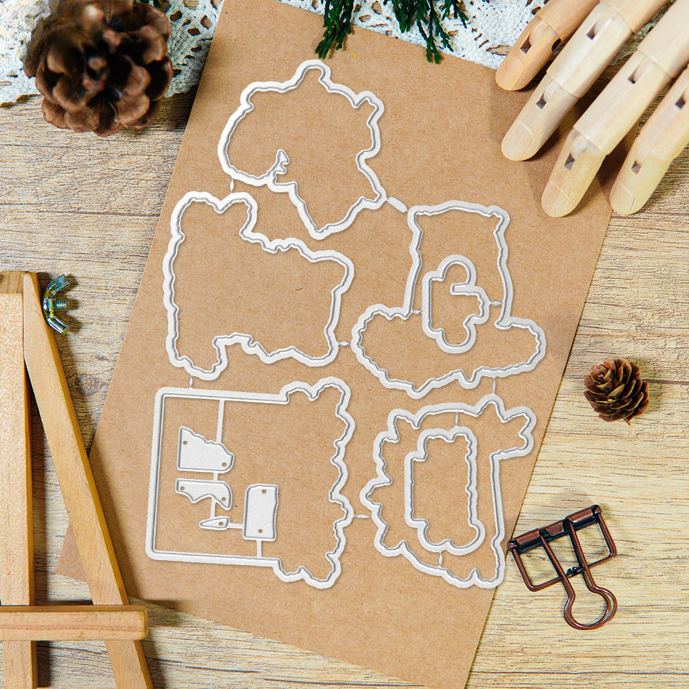 Winter Animals Dies & Stamps Set