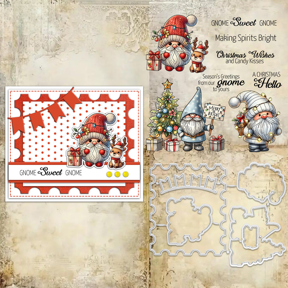 Christmas Gnome Dies & Stamps Set