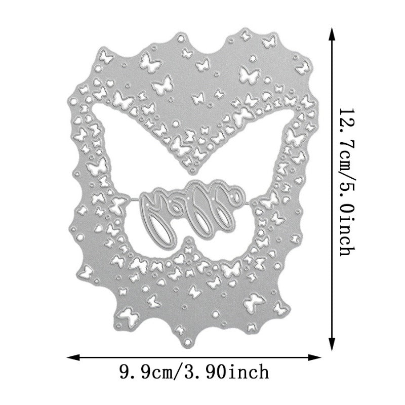 Butterfly Background Board Cutting Dies