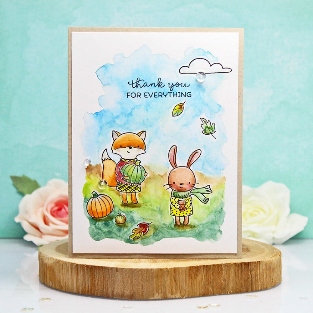 Fawn Squirrel Dies & Stamps Set