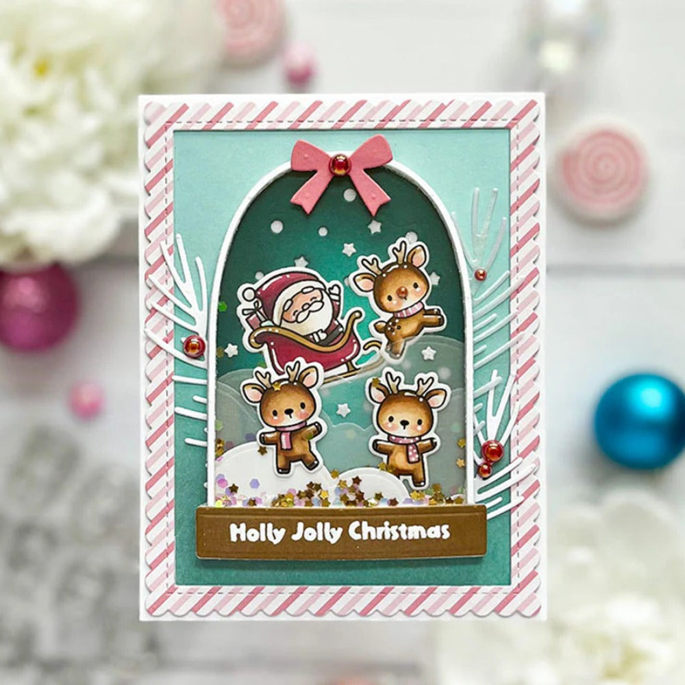Christmas Animals Dies & Stamps Set