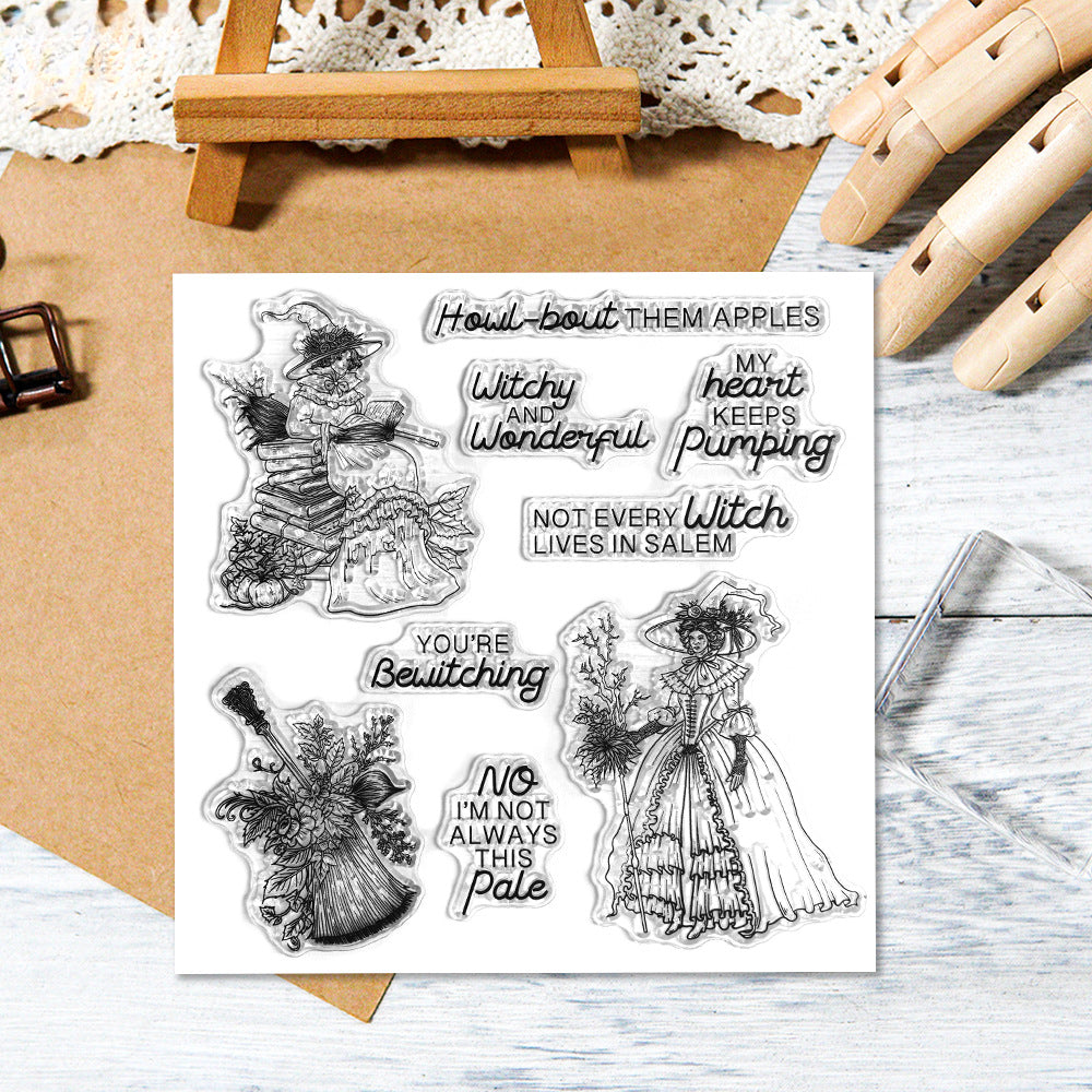 Halloween Witch Dies & Stamps Set