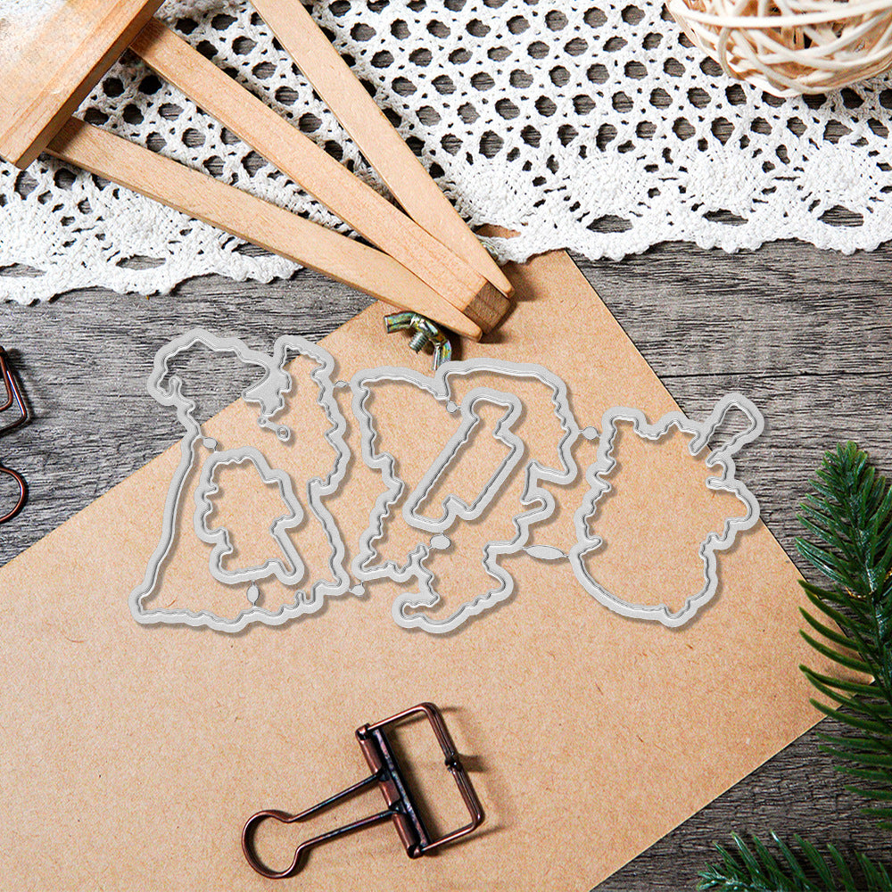 Halloween Witch Dies & Stamps Set