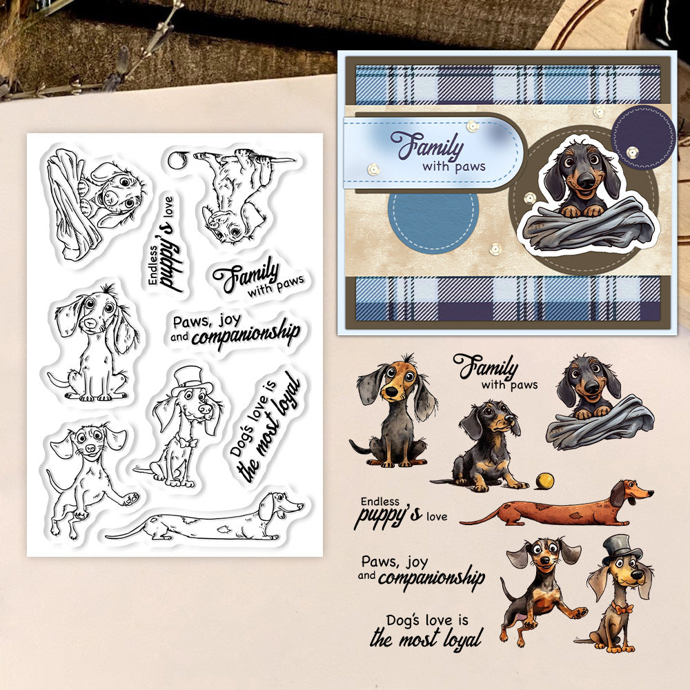 Dog Series Clear Stamps