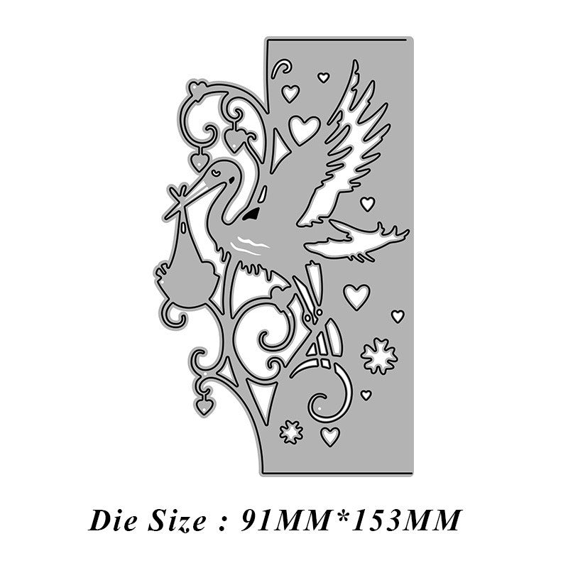 Bird Border Metal Cutting Dies