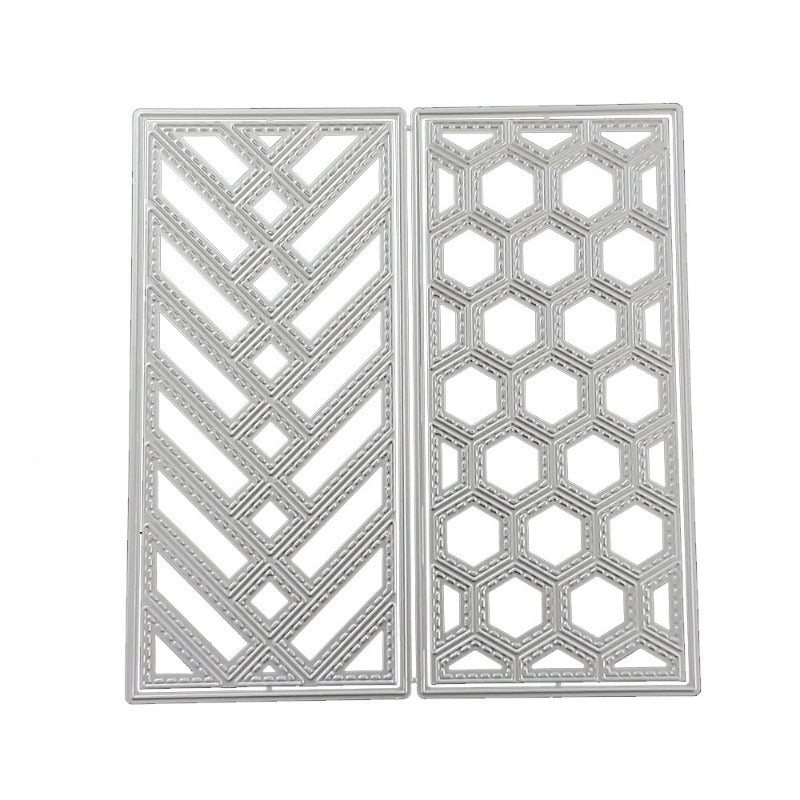 2 Pcs Frame Metal Cutting Dies