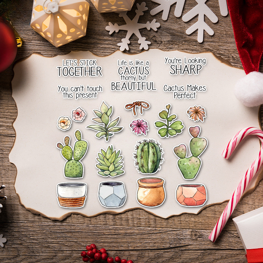 Cactus Dies & Stamps Set