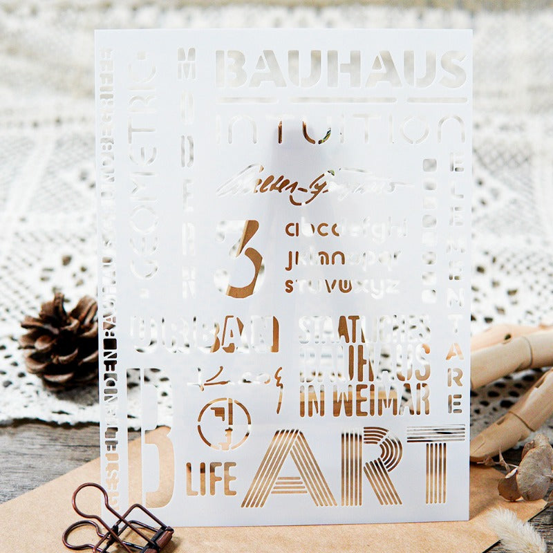 Art DIY Painting Hollow Stencil