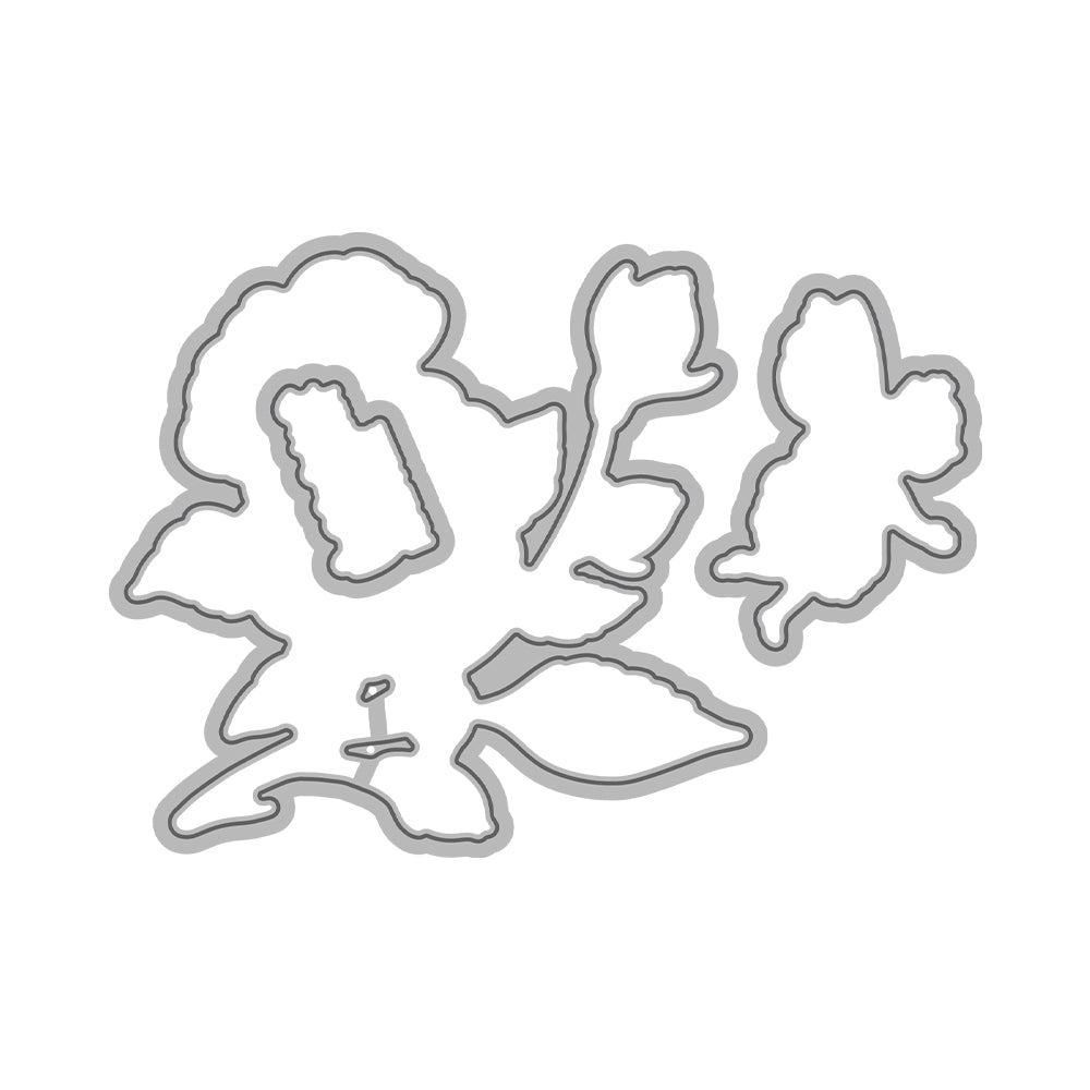Flower Fairy Dies & Stamps Set
