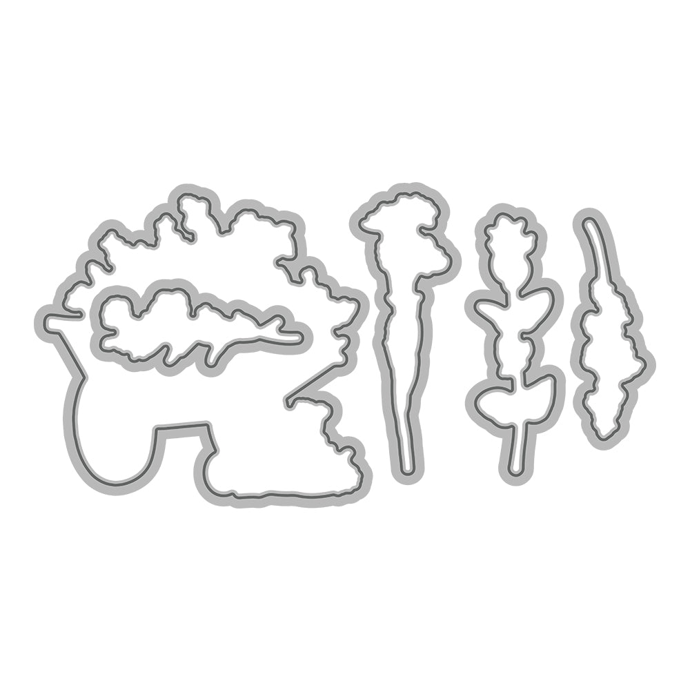 Spring Garden Dies & Stamps Set