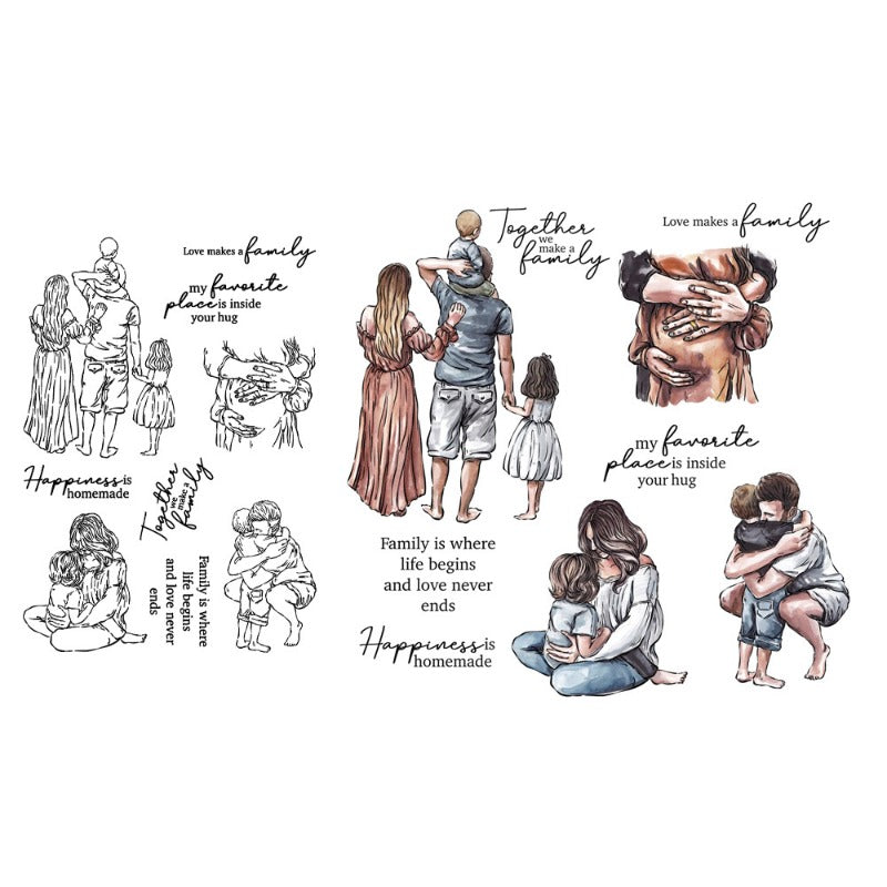 Family Time Dies & Stamps Set