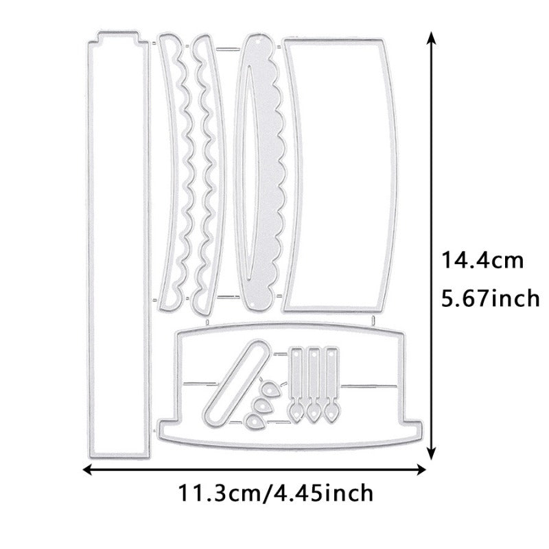 Cake Assembly Metal Cutting Dies