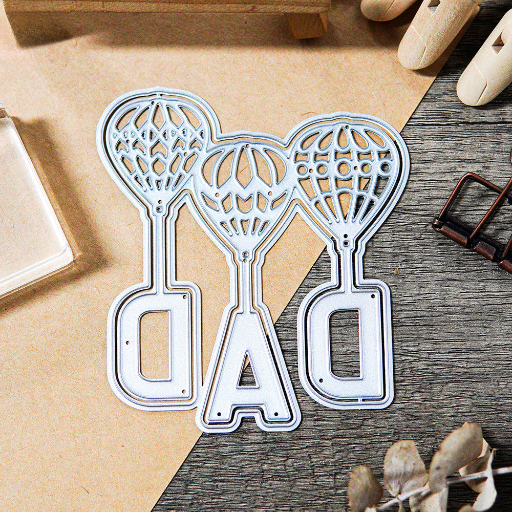 Father's Day Theme Metal Cutting Dies