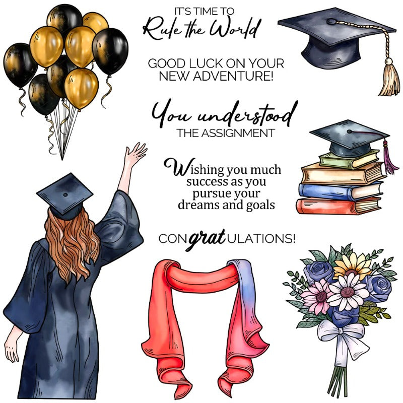 Graduation Season Dies & Stamps Set