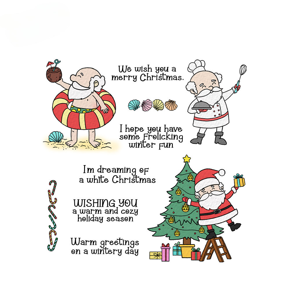 Santa Claus Dies & Stamps Set