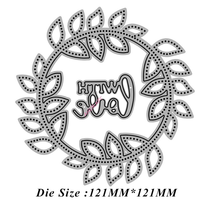 Branches Circle Frame Metal Cutting Dies