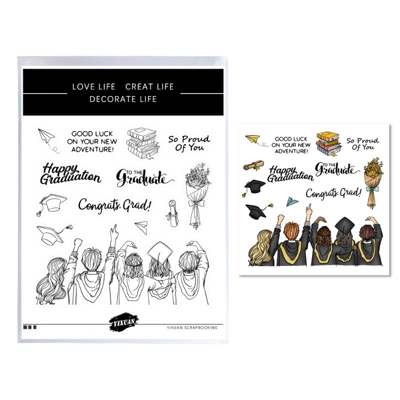 Bachelor Graduation Season Dies & Stamps Set