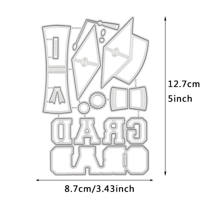 Graduation Season DIY Metal Cutting Dies