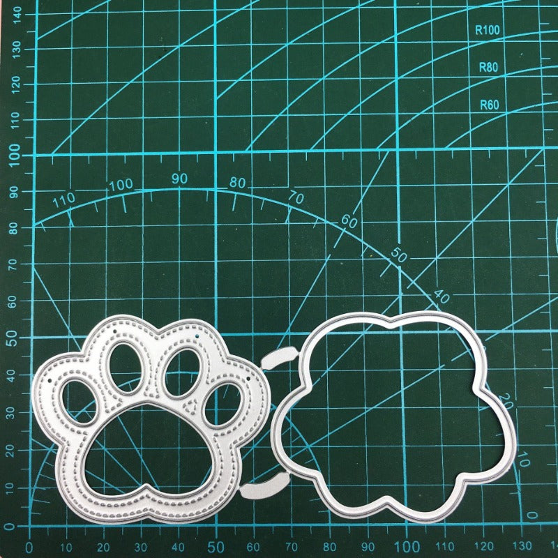 Animal Footprints Metal Cutting Dies