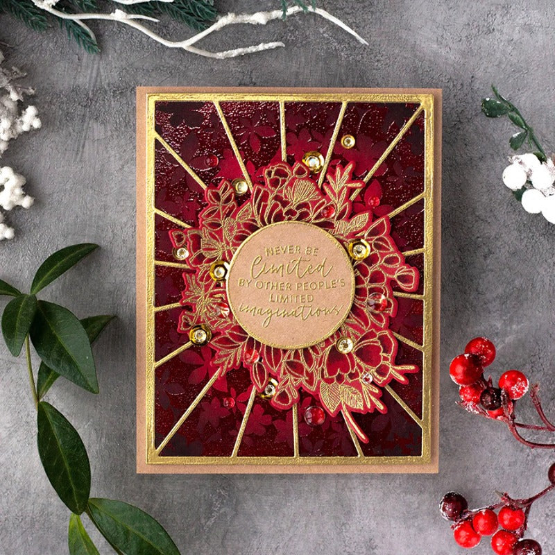 Sunlight Scattering Background Board Cutting Dies