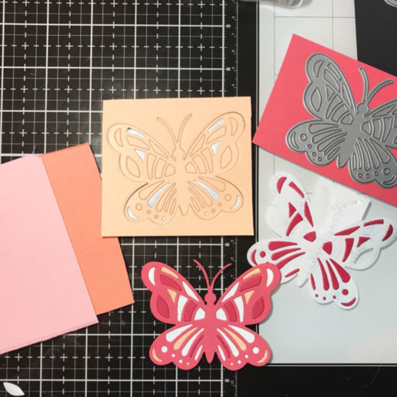 2Pcs Butterflies Metal Cutting Dies