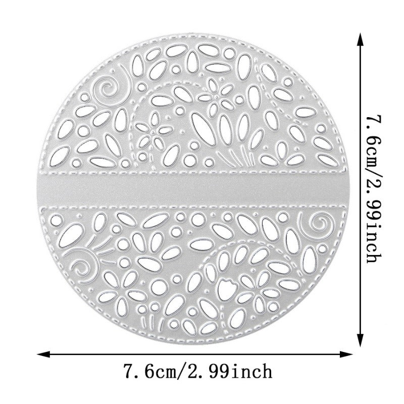 Round Hollow Embossed Frame Cutting Dies