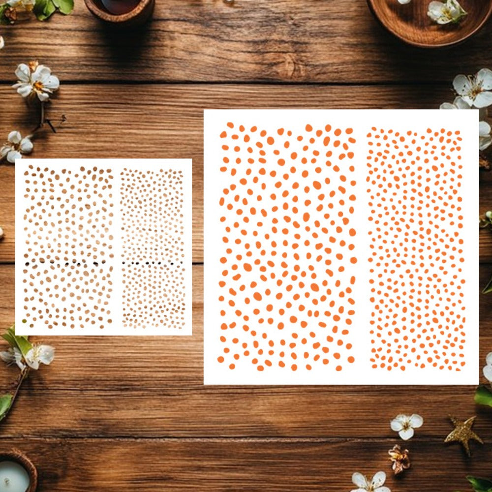 Dots DIY Painting Hollow Stencil