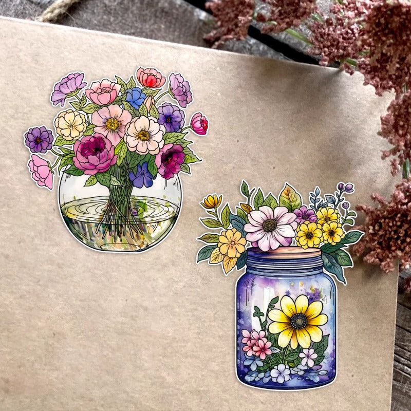 Flowers In A Vase Dies & Stamps Set