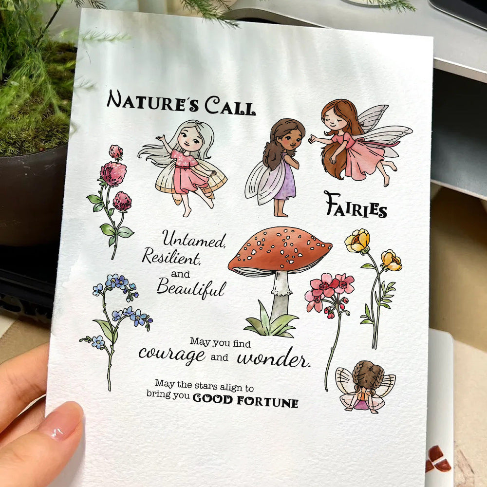 Fairy Flowers Dies & Stamps Set