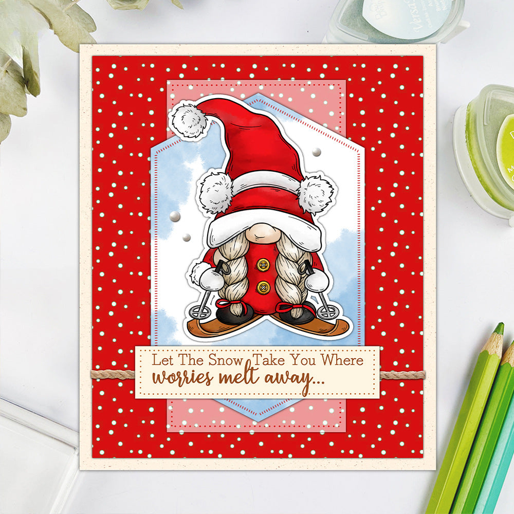 Christmas Gnome Dies & Stamps Set