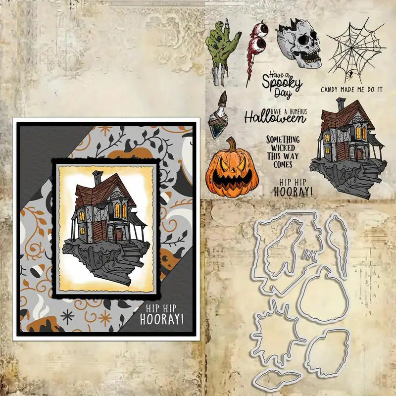 Halloween Series Dies & Stamps Set