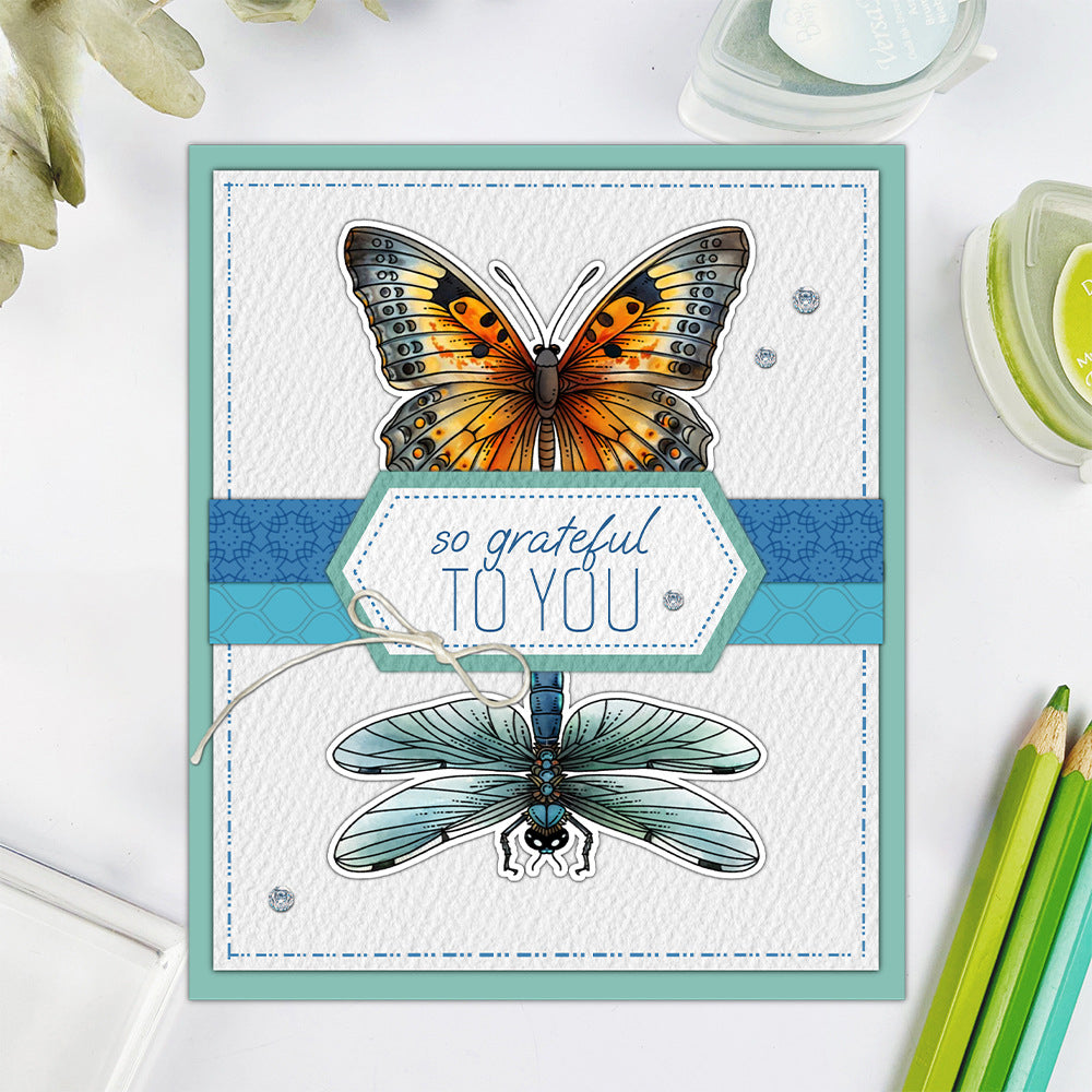 Insect Series Dies & Stamps Set