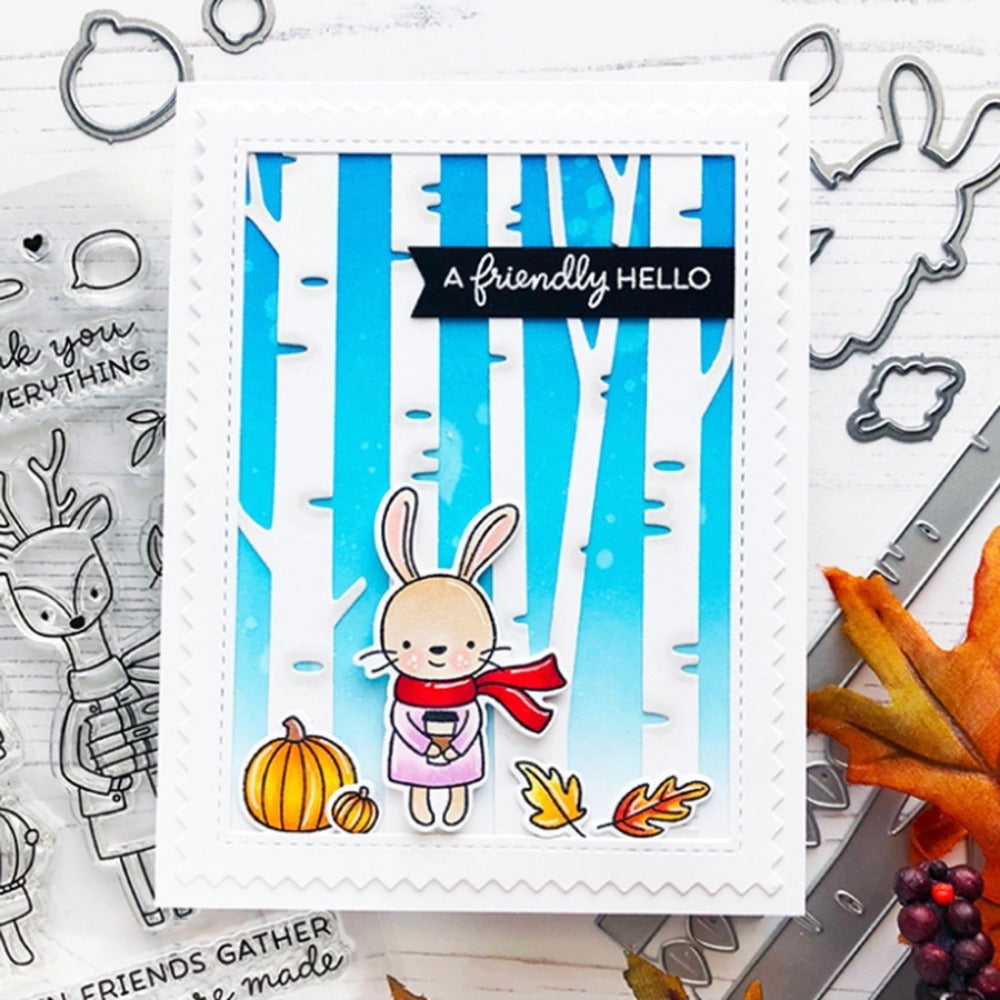 Fawn Squirrel Dies & Stamps Set