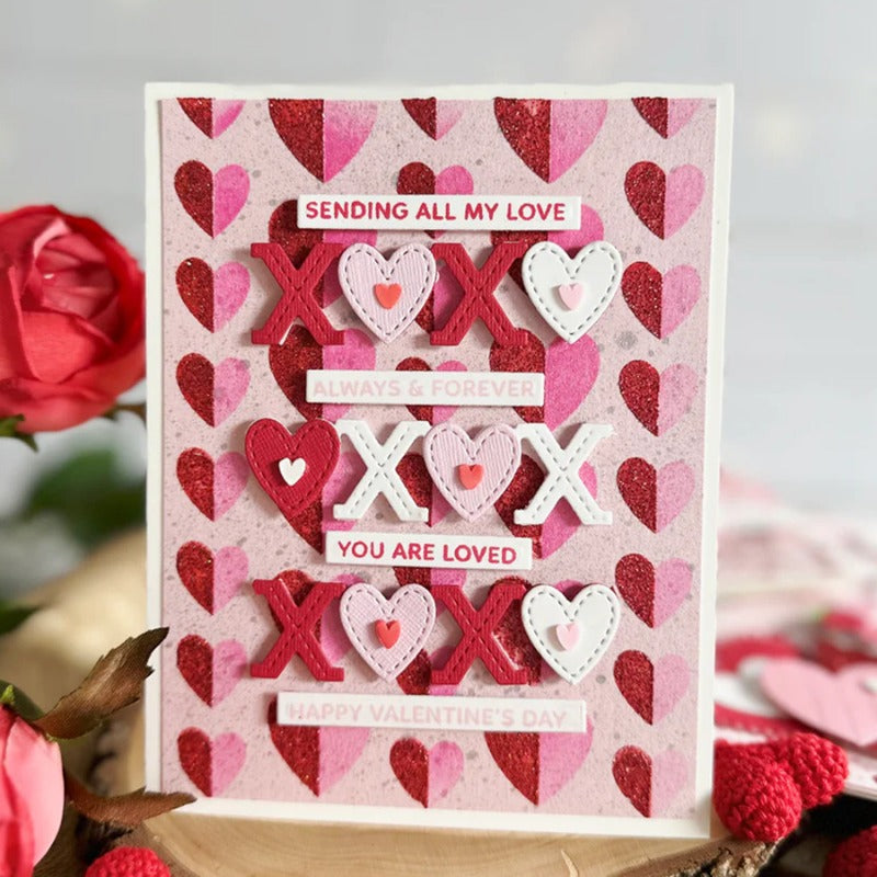 Love Border Metal Cutting Dies