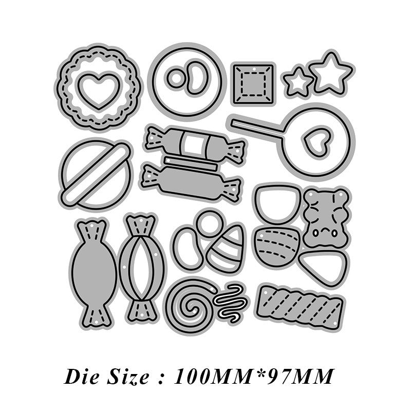 Halloween Candy Metal Cutting Dies