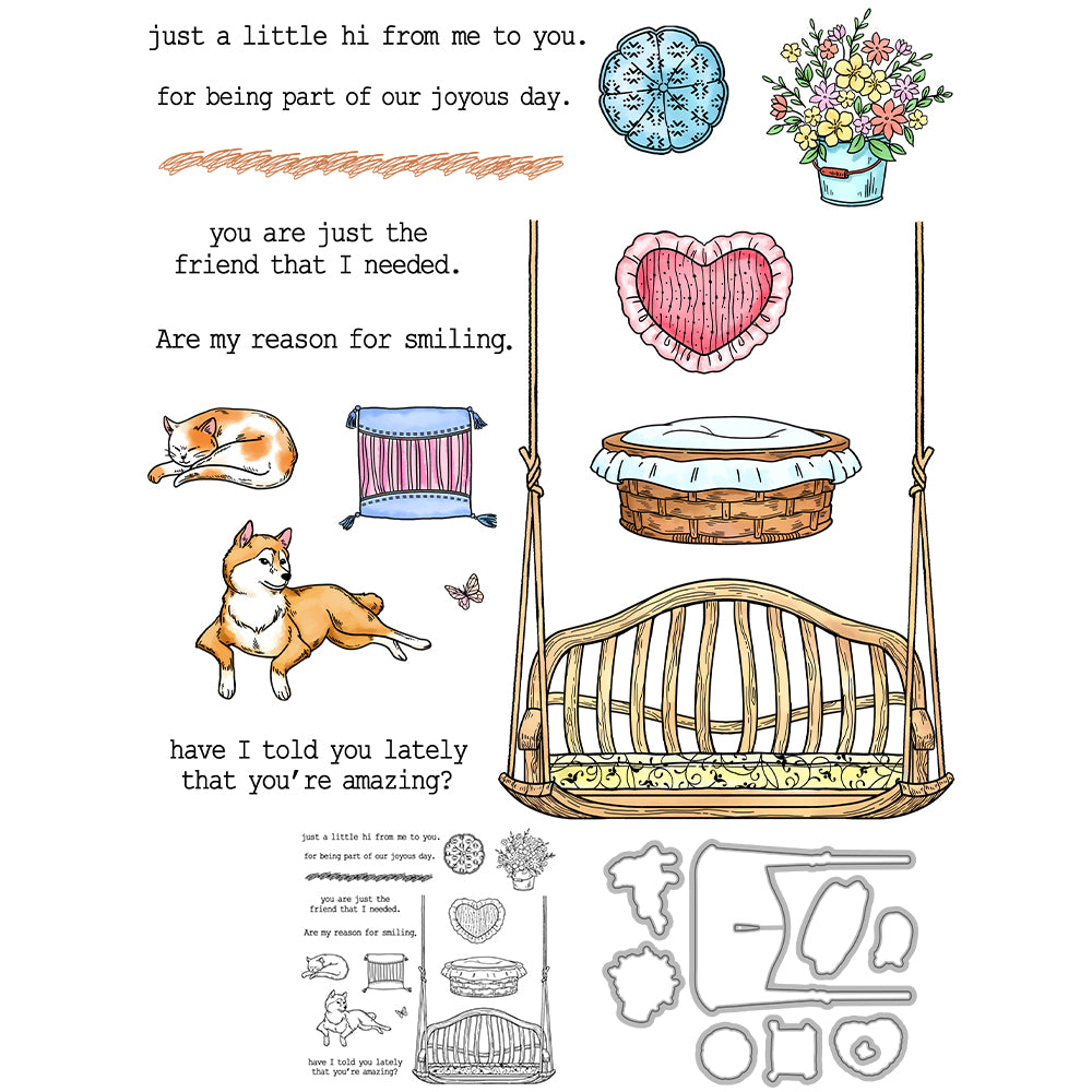 Animal Series Dies & Stamps Set