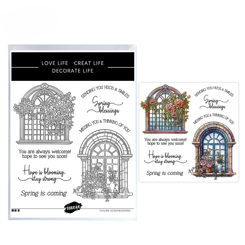 Window Grilles Dies & Stamps Set