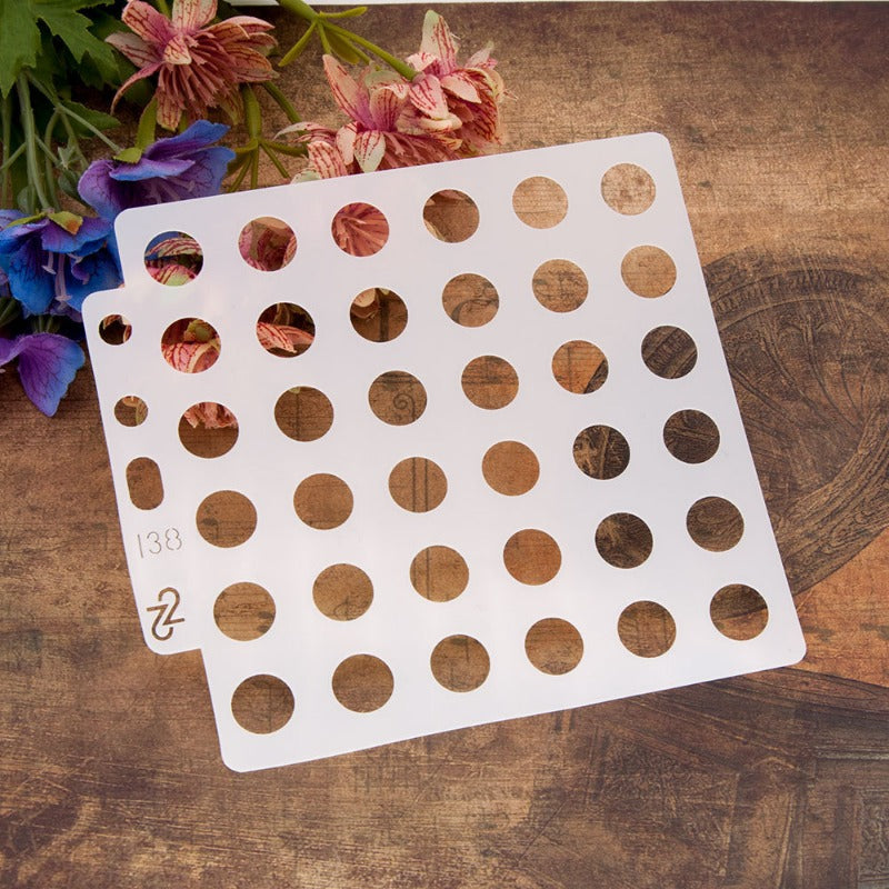 DIY Hollow Circle Stencil