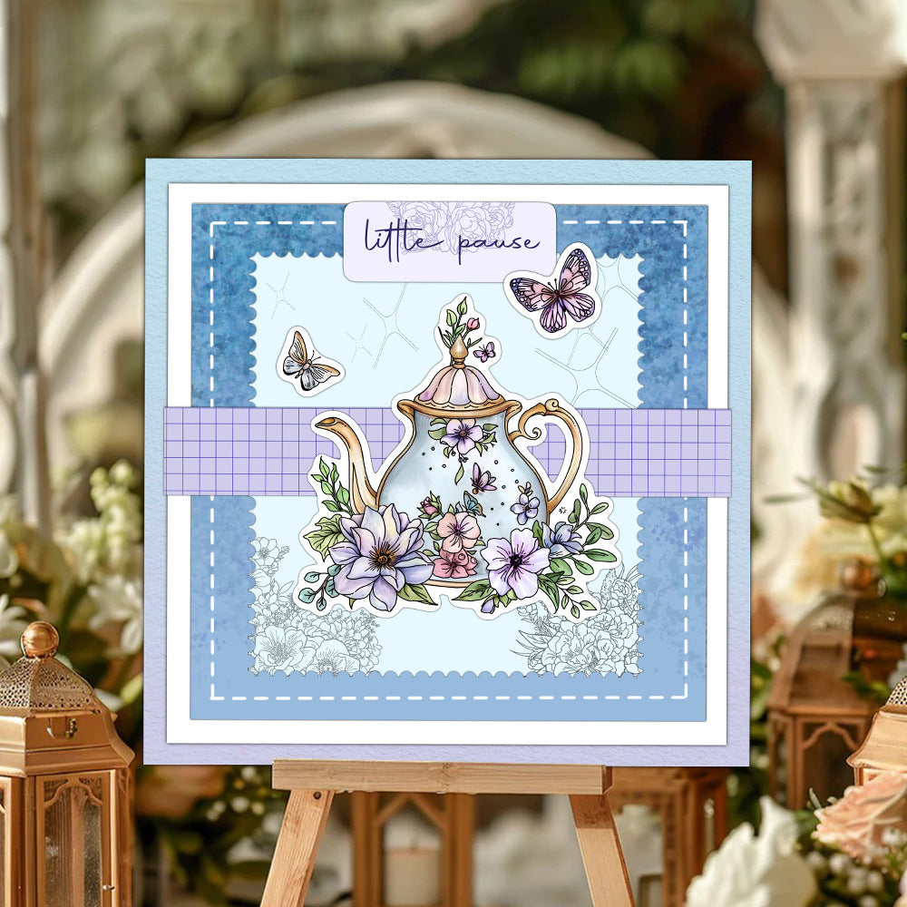 Tea Set Clear Stamps