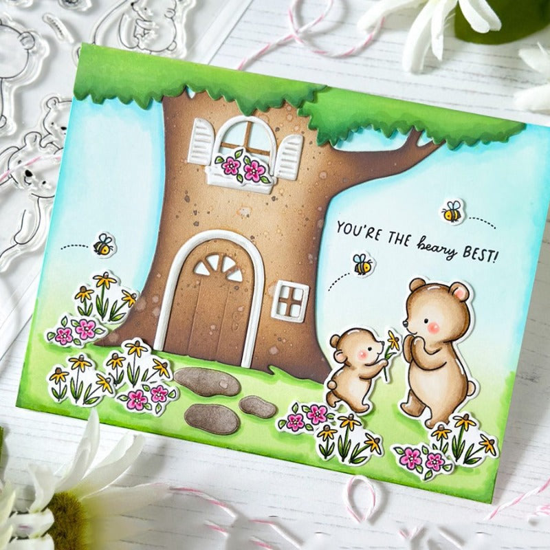 Bear Series Dies & Stamps Set