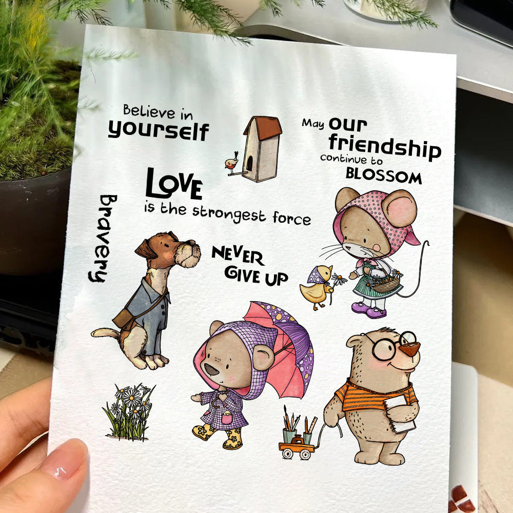 Cute Animals Clear Stamps